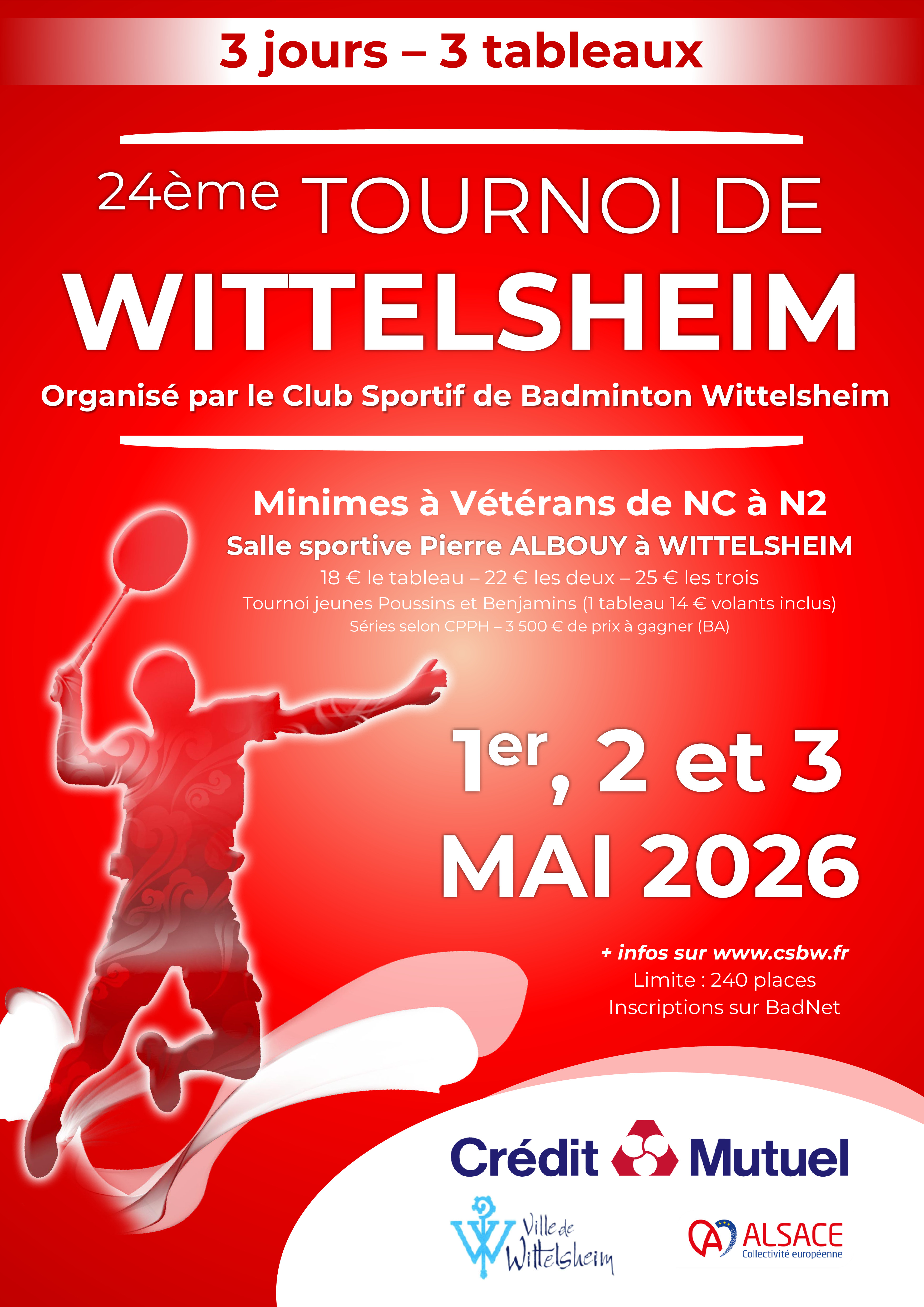 24ème TOURNOI DE WITTELSHEIM